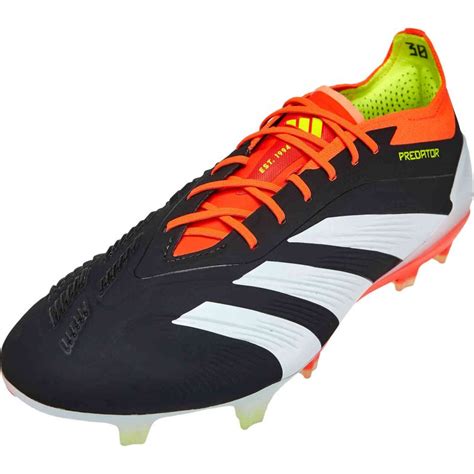 adidas Predator 18.2 FG core black/white/solar red (Herren)